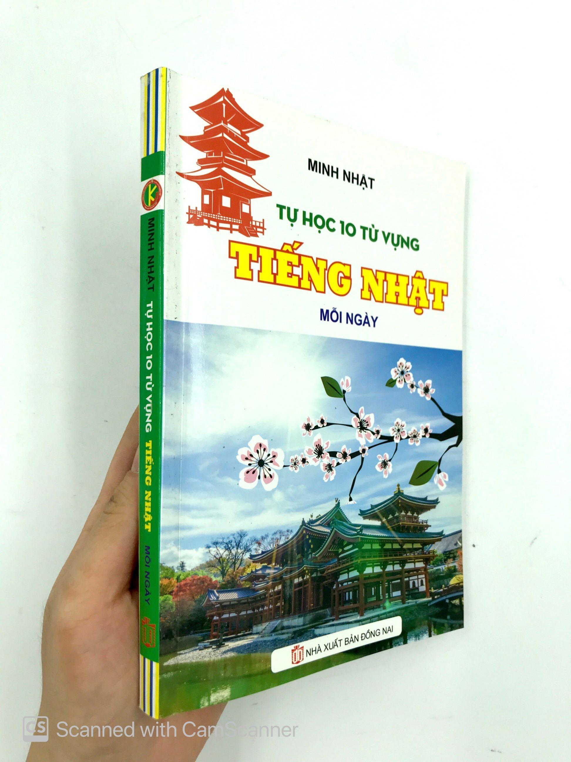 Sách Tự Học 10 Từ Vựng Tiếng Nhật Mỗi Ngày