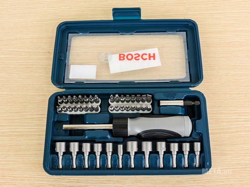 Bộ vặn vít đa năng Bosch 46 chi tiết 2607017399