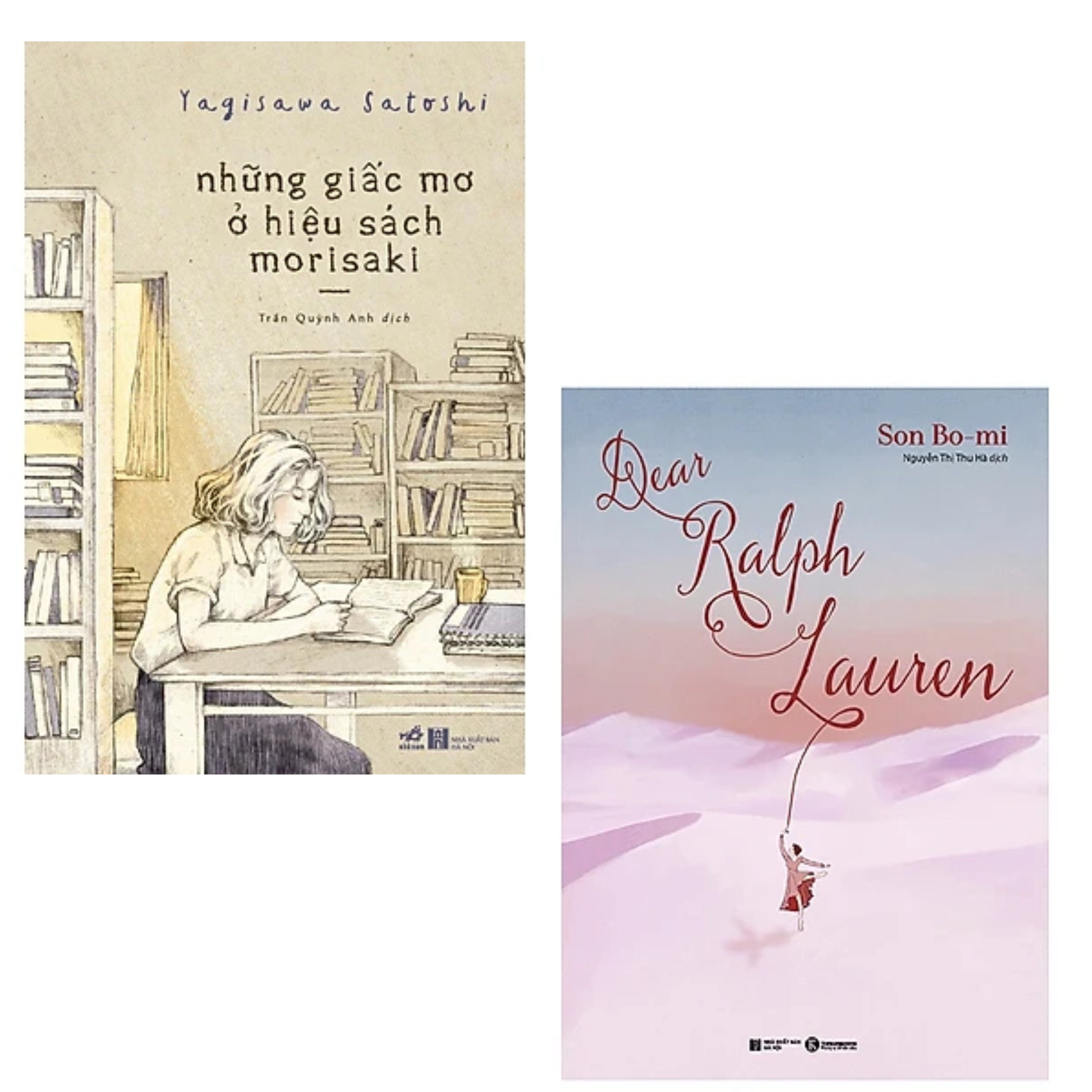 Combo 2Q Tiểu Thuyết : Dear Ralph Lauren + Những Giấc Mơ Ở Hiệu Sách Morisaki