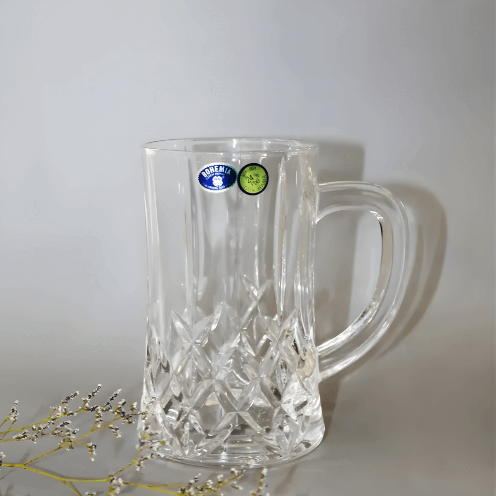 Cốc pha lê uống bia cao cấp Bohemia 500ml  Hàng chính hãng