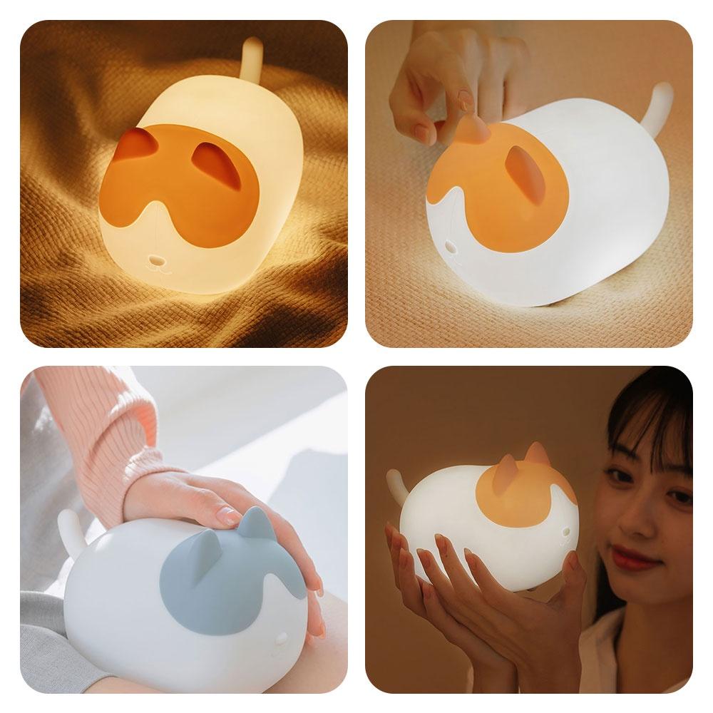 Đèn ngủ dễ thương ánh sáng ấm