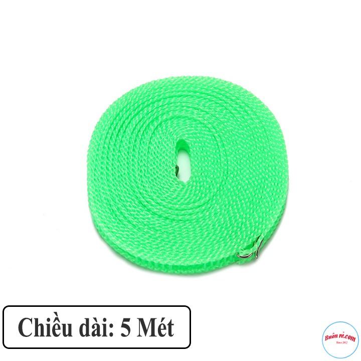 Dây Phơi Quần Áo Thông Minh Nhựa Mềm Dài 5 Mét - 00654