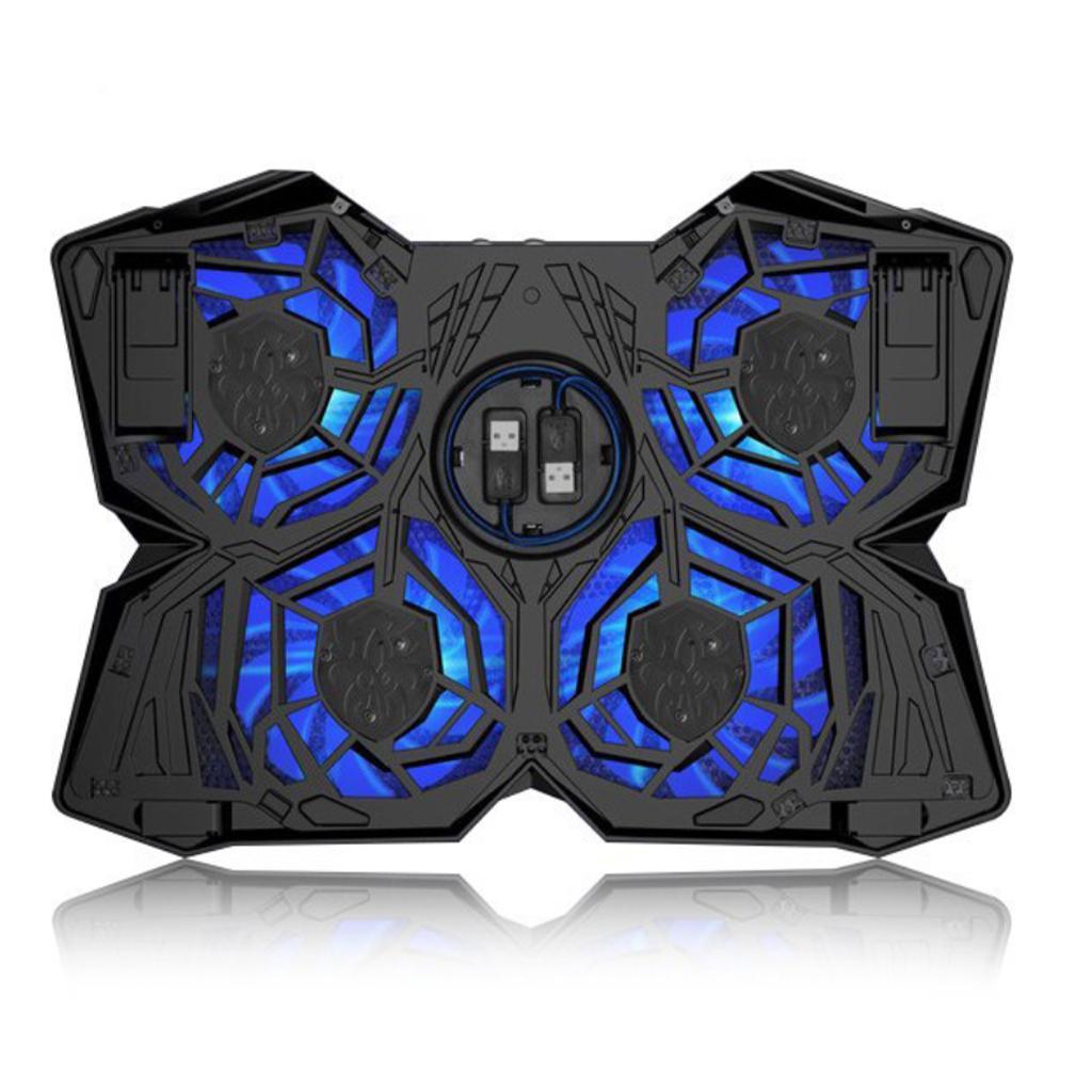 LED Gaming Laptop Cooling Pad 12'' 13'' 14'' 15.6'' 17.3'' Notebook Cooler Stand
