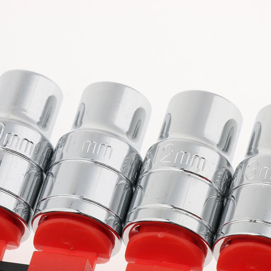 12Pcs 1/4 Ratchet Wrench Kit R Tools Lab Tool Equipment Work