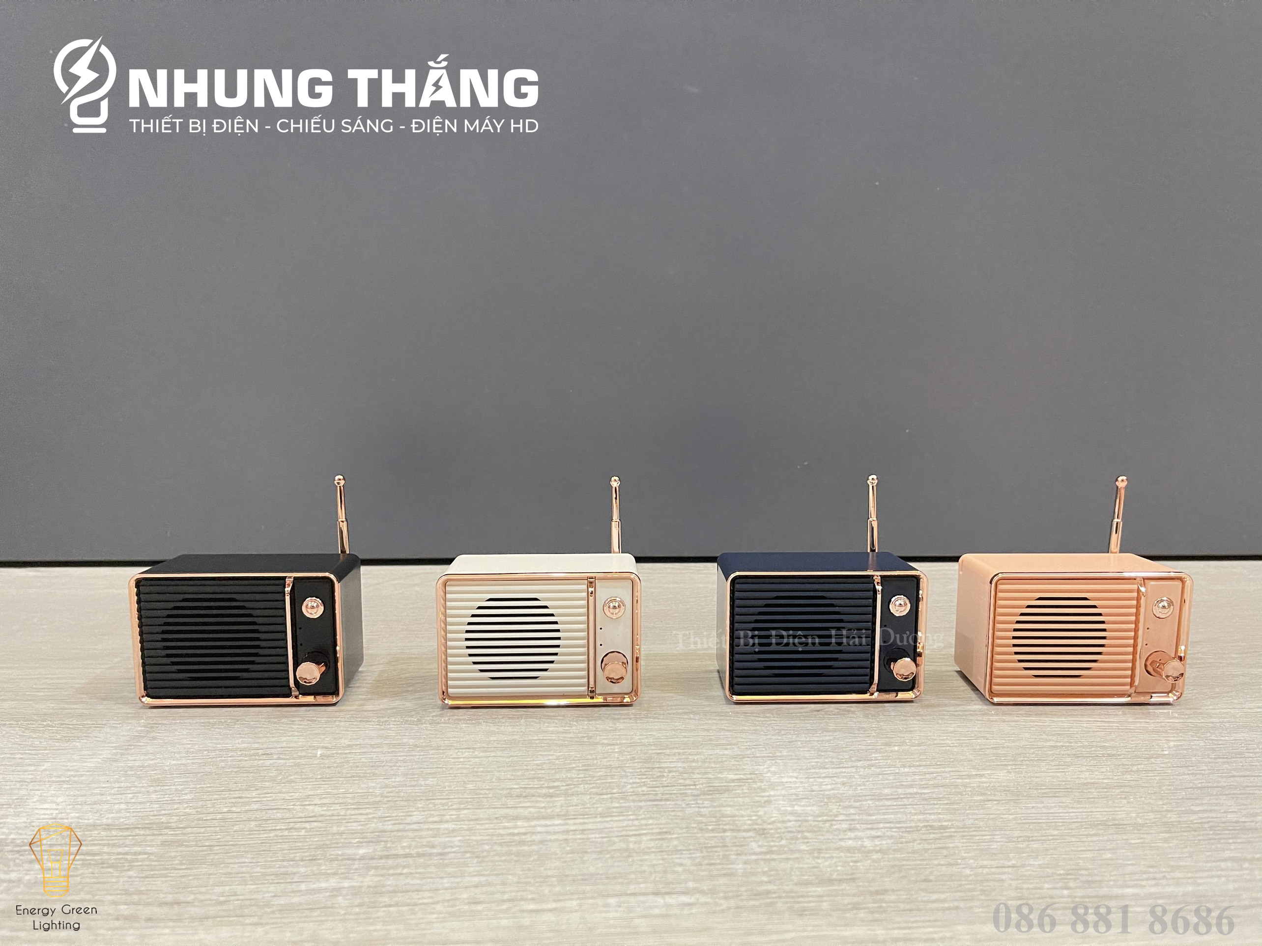 Loa Blutooth Mini DW01 - Phong Cách Retro - 4 Màu Thanh Lịch - Công Nghệ Bluetooth 5.0 Kết Nối Nhanh - Âm Thanh Cực Đỉnh