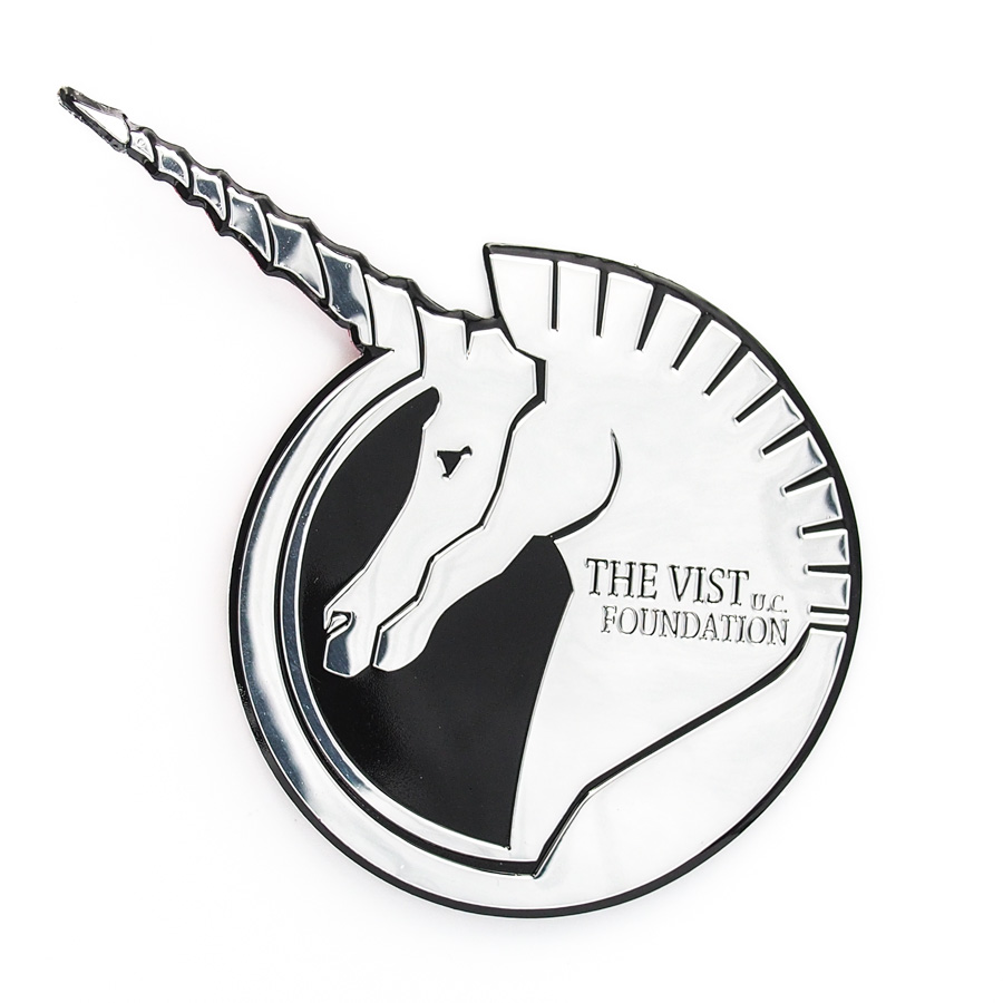 Sticker metal hình dán Unicorn - Ngựa sừng