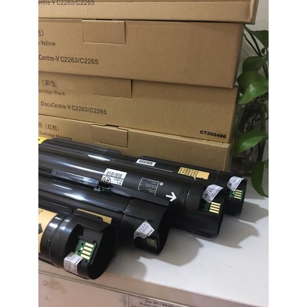 Toner cartridge - mực photo màu dành cho máy  Xerox DC - IV / V C2260/2263/2265 - C/K/M/Y (CT201435/ CT201434/ CT202206 / CT201433)