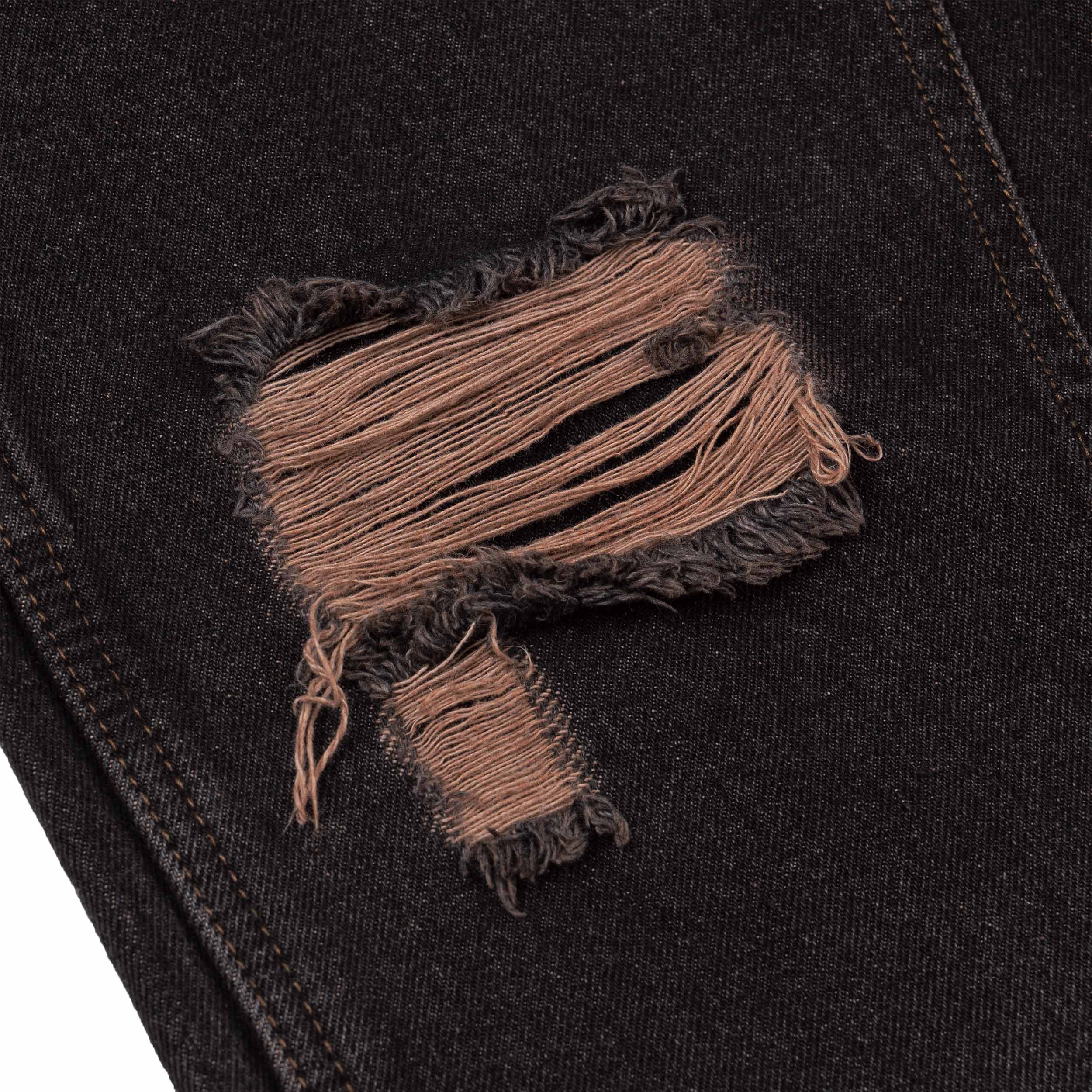Quần DirtyCoins Distressed Double Knee Denim Pants Brown