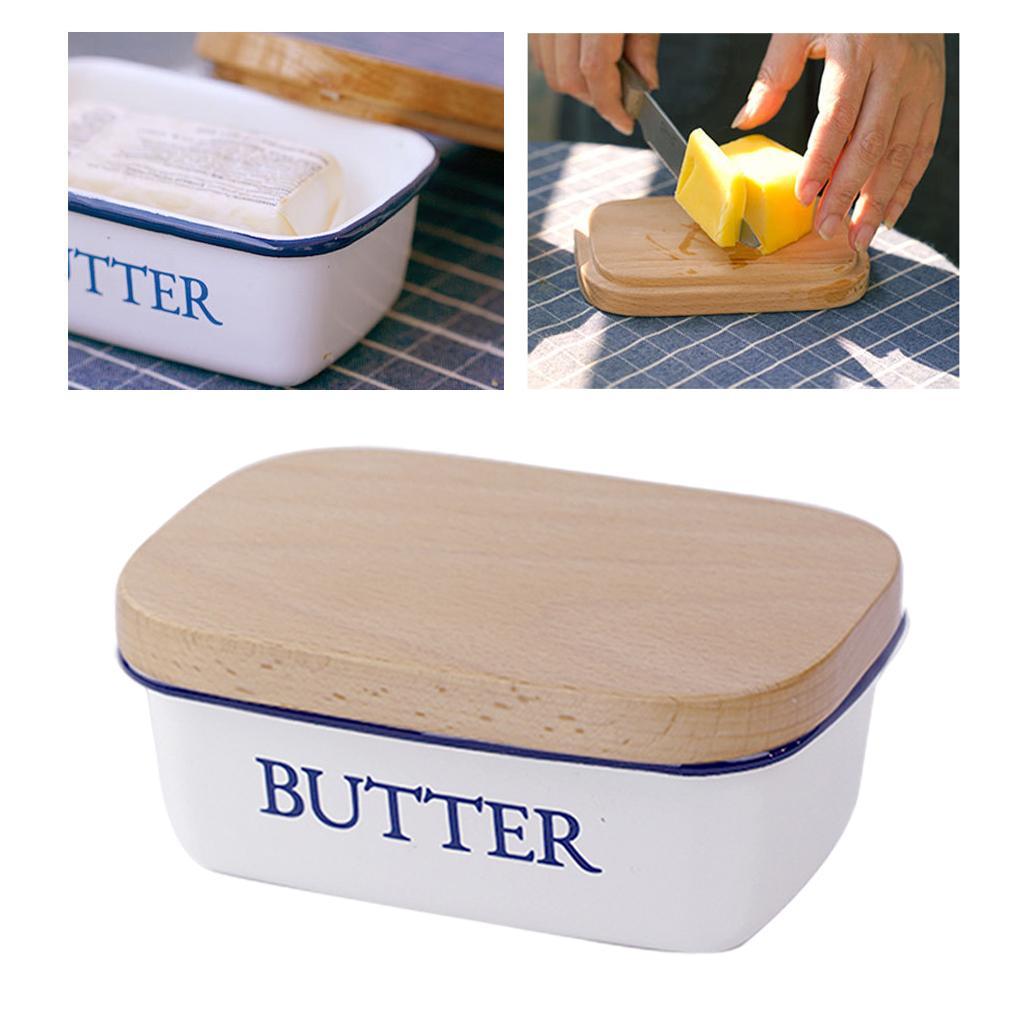 Butter Dish with Lid Freshness Multifunctional Storage for Counter Butter