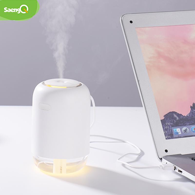 SaengQ Máy Phun Sương Tạo Độ Ẩm Điện Xông Tinh Dầu Thanh Lọc Không Khí Xịt Dưỡng Ẩm Khuếch Tán Tinh Dầu Sử Dụng Cho Văn Phòng Nhà Xe Ô Tô