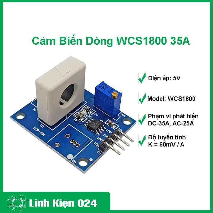 Module cảm biến dòng WCS1800 35A