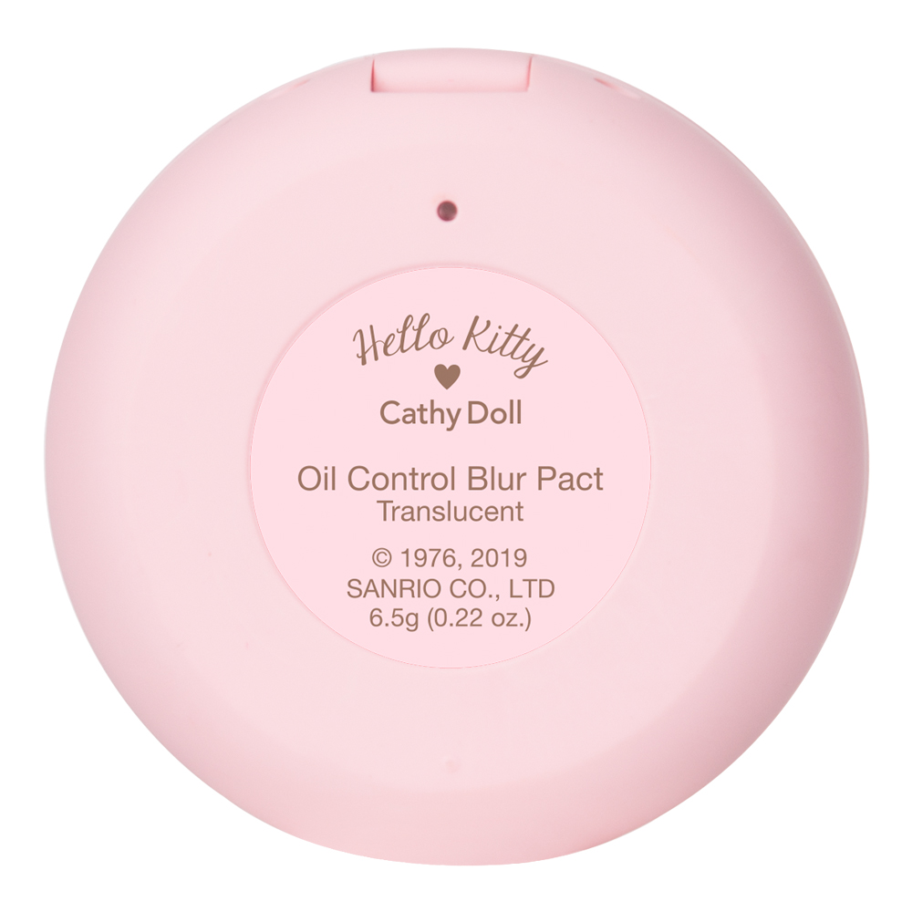 Phấn phủ kiềm dầu Hello Kitty Cathy Doll Oil Control Blur Pact 6.5g Translucent