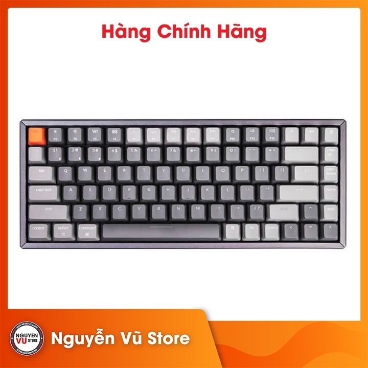 Bàn Phím Cơ Keychon K2v2 - Led RGB - Bản Nhôm - Hàng Chính Hãng - Gateron Switch