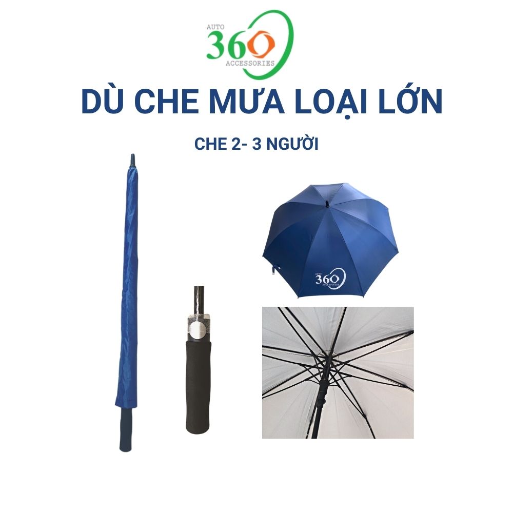 Dù Che Nắng, Dù Che Mưa Loại Lớn, 8 Nan, Làm Bằng Nhựa Poly Không Rỉ Sét, Dùng Cho Ô Tô, Gia Đình Và Sự Kiện