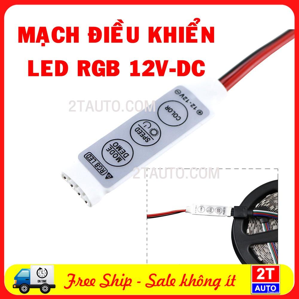 Mạch điều khiển led RGB 12VDC 5050 3528 Smd Led DC 12V - mạch chớp nháy led RGB 12V SKU133