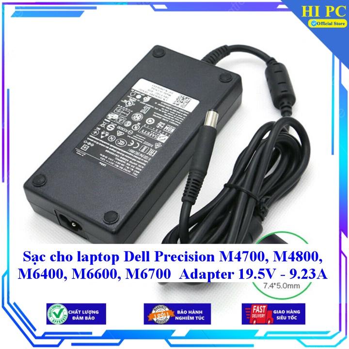 Sạc cho laptop Dell Precision M4700 M4800 M6400 M6600 M6700 Adapter 19.5V - 9.23A - Hàng Nhập khẩu