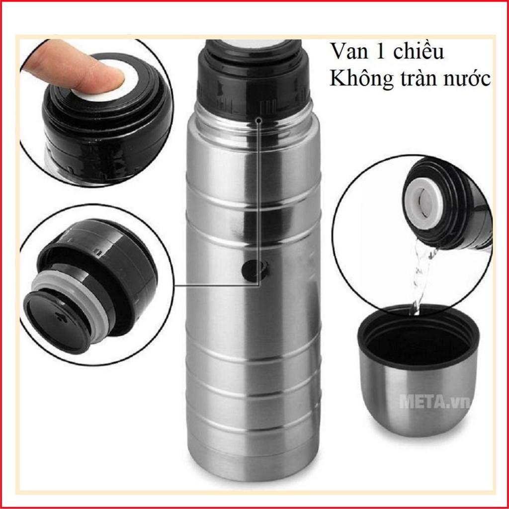 Bình giữ nhiệt 500ml hình in 1 màu Model22001 ly cốc cách nhiệt