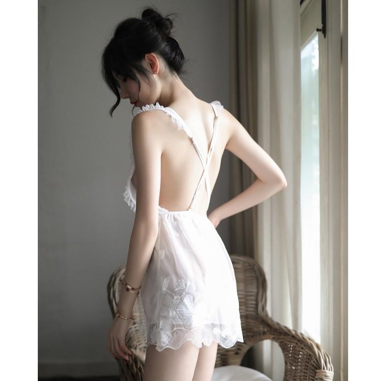 Hình ảnh Váy đầm ngủ sexy lụa satin cao cấp mềm mại