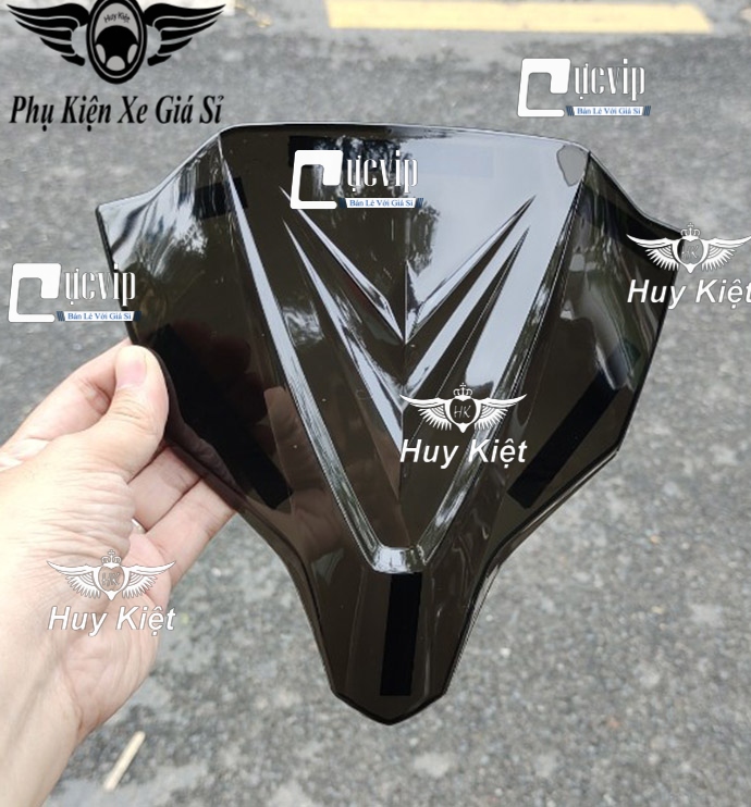 Mão AirBlade AB 2023 Đời Mới 160cc, AirBlade 2020 - 2023 Xi Mạ Crom, Carbon, Đen Bóng, Khói Trong