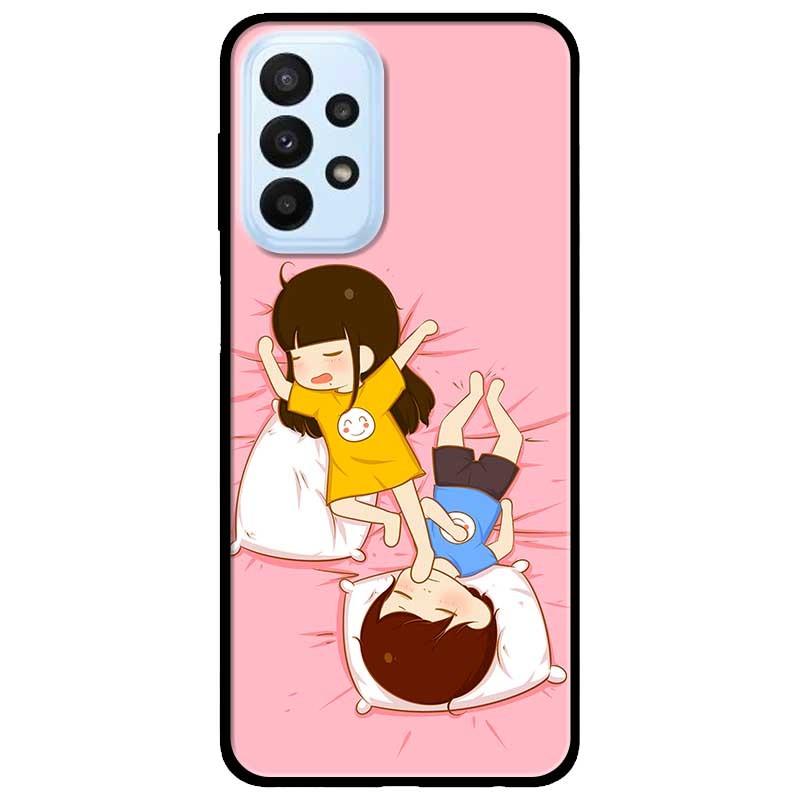 Ốp lưng dành cho Samsung A23 4G - A53 5G - A73 5G - Couple Ngủ