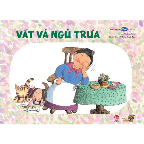 Truyện tranh Ehon - Vất vả ngủ trưa