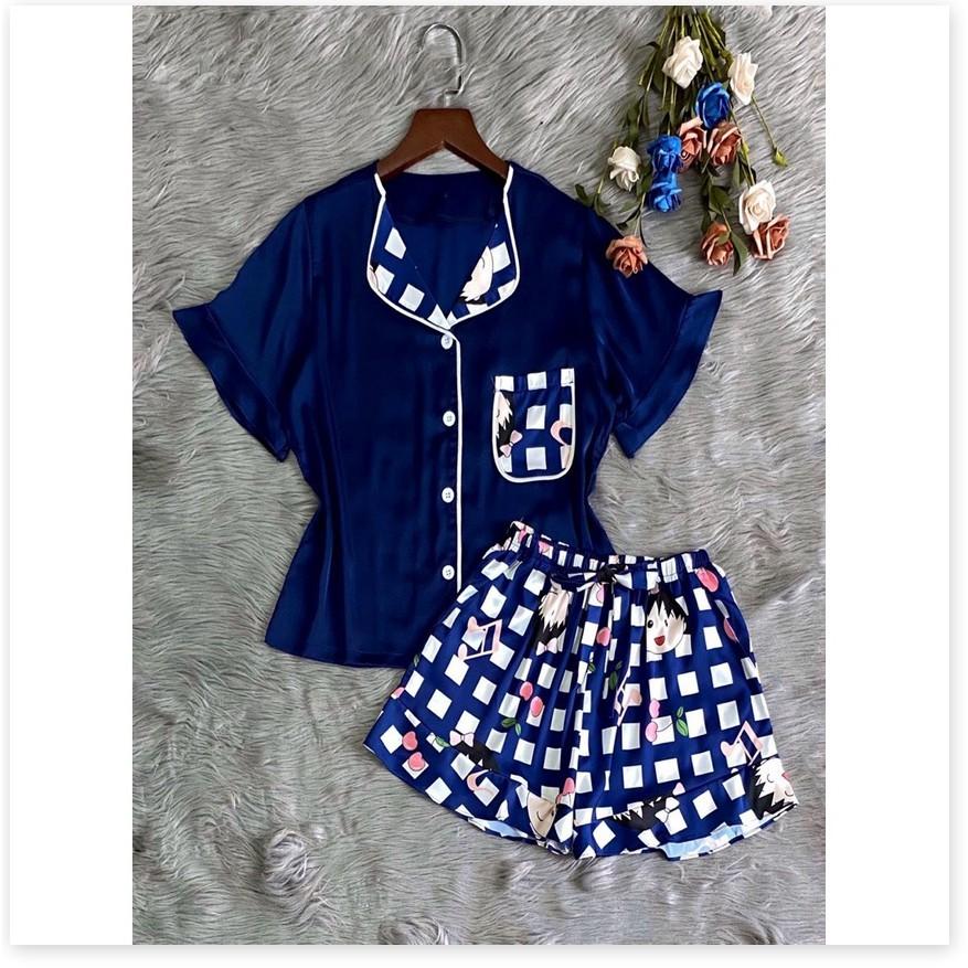SET BỘ ĐỒ NGỦ NỮ SIÊU XINH , CỰC ĐẸP , MÁT MẺ , CHẤT LIỆU CAO / HÈ 2021 THỜI TRANG KING FASHION