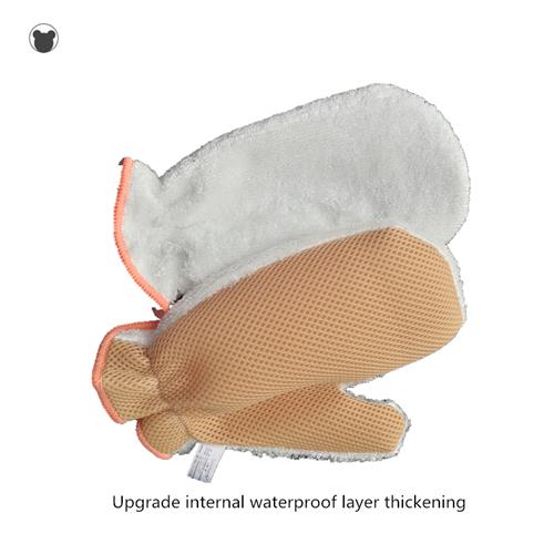 Rửa bát đĩa nhà bếp găng tay làm sạch găng tay không thấm nước khăn rửa chén sợi nhỏ
