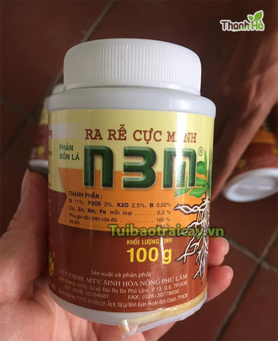 Thuốc Kích Rễ N3M- ra rễ cực mạnh n3m chai 100g