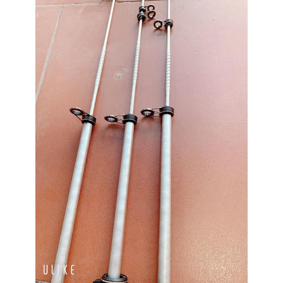 Cần lục Shimano Surf leader ngọn xoắn ,định vị khoen, độ cứng Bx