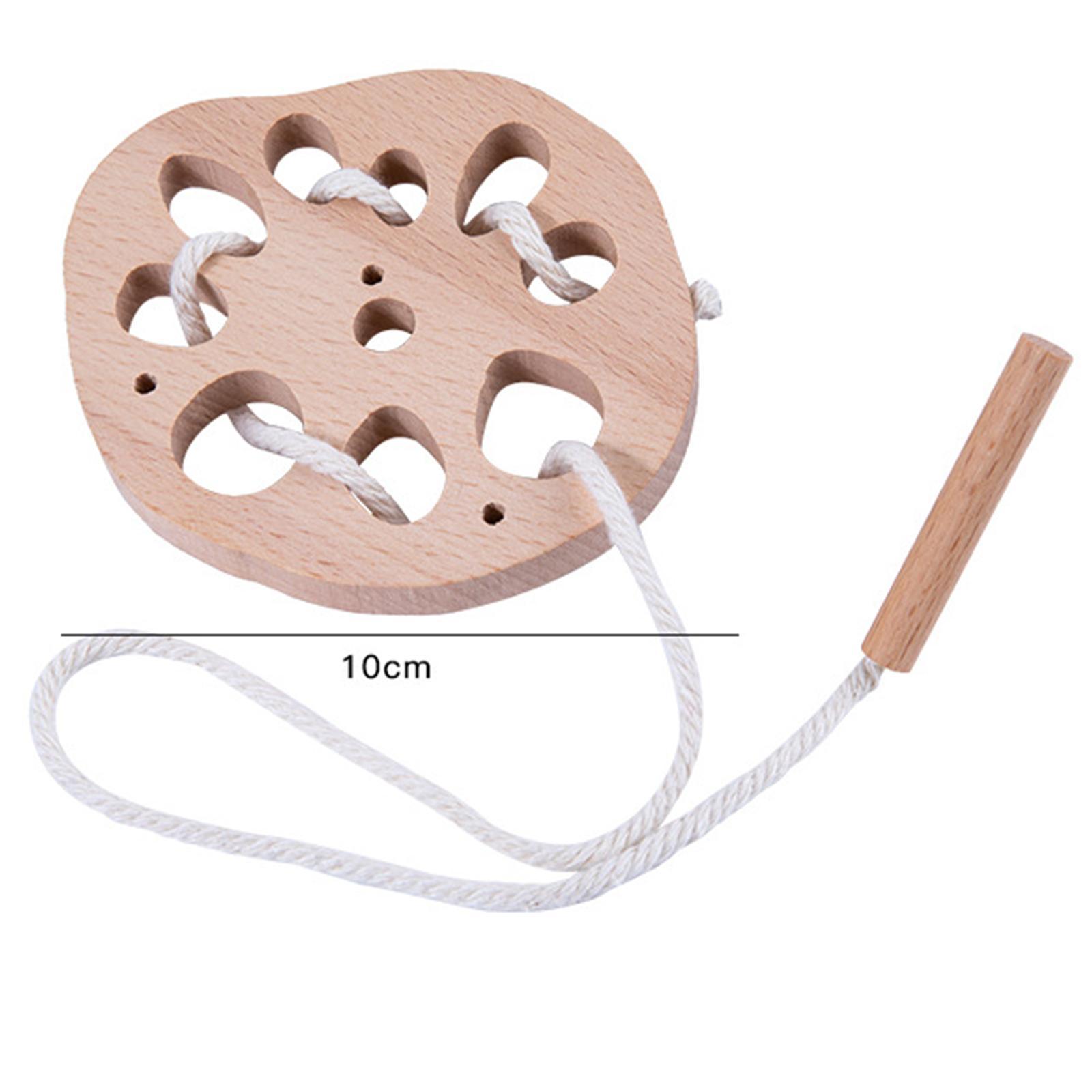 Baby Early Learning Education Toys Wooden Manual for Kids Children Gifts