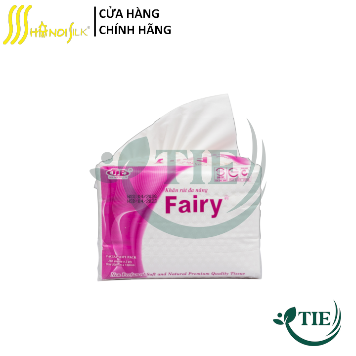 Combo 4 Giấy rút lụa ngắn Fairy 280 tờ x 2 lớp