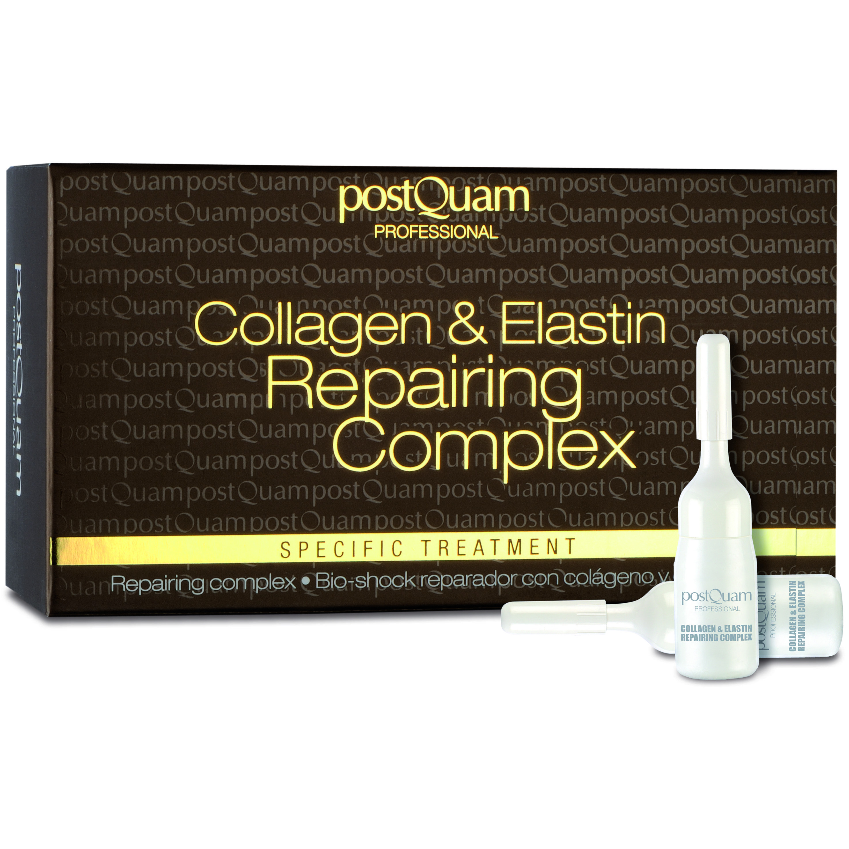 postQuam - Huyết thanh collagen &amp; elastine giúp giảm nếp nhăn &amp; chảy xệ - 3ml x 12 ống