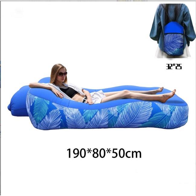 Giường Nghỉ Dưỡng Du lịch dã ngoại Feather Summer Bơm Hơi Nhanh ️Hanrui Offical️
