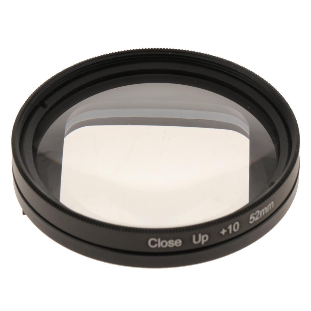 52mm +10 DSLR Camera  Close up Filter for    5   6   7