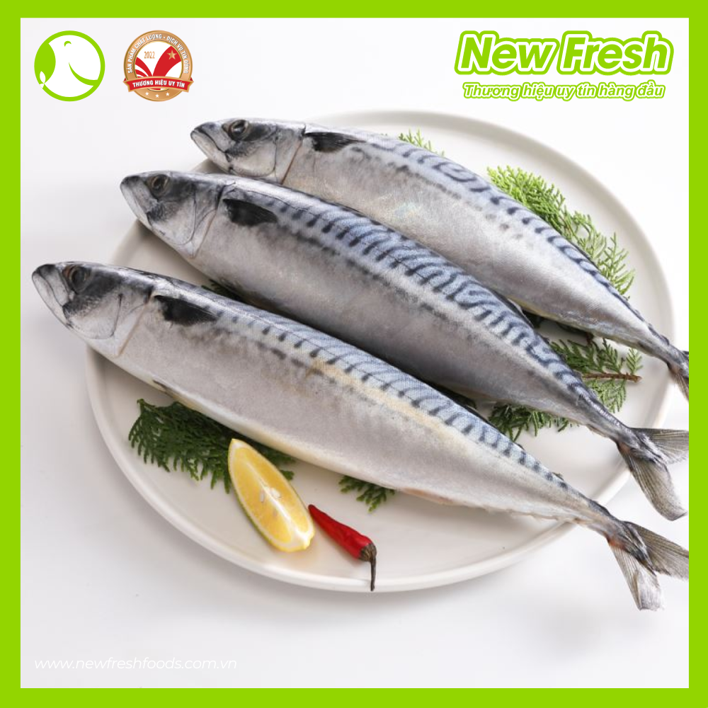 Cá Saba Nauy Nguyên Con Thịt Thơm Ngon Béo Ngậy - Túi 1Kg
