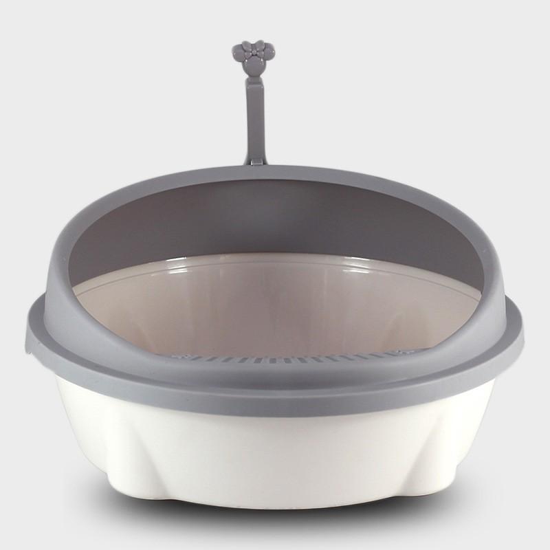 Khay vệ sinh hình elip cho mèo hàng cao cấp có sz lớn cho bé 10kg