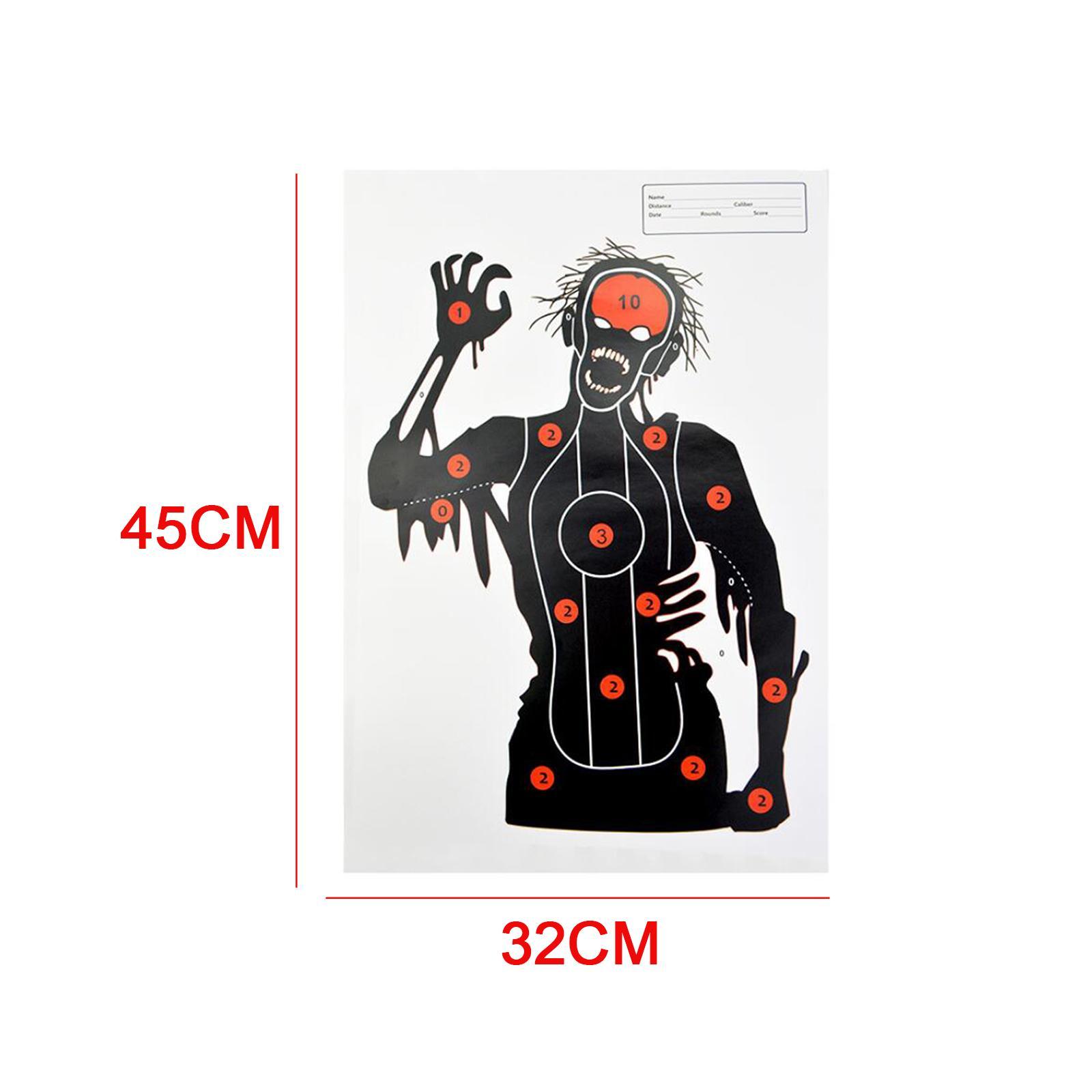 Paper Shooting Target Indoor and Outdoor Shooting Range for Shooting Practice Hunting