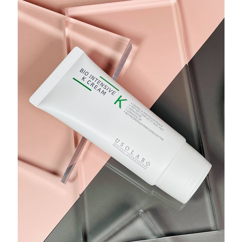 Kem Dưỡng Vitamin K Dịu Da Tức Thì USOLAB Bio Intensive K Cream 50ml