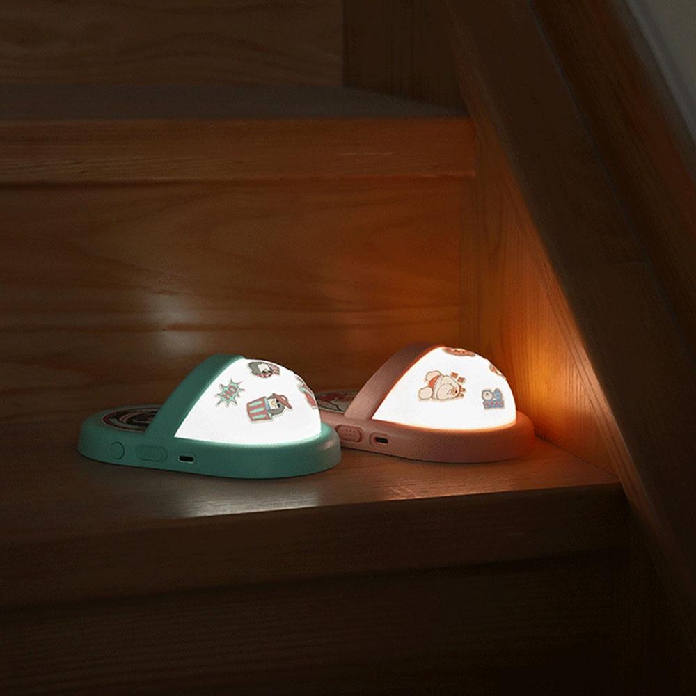 Đèn Ngủ LED Hình Chiếc Dép Dễ Thương Dùng Trang Trí Nhà Cửa Có Thể Sạc Lại