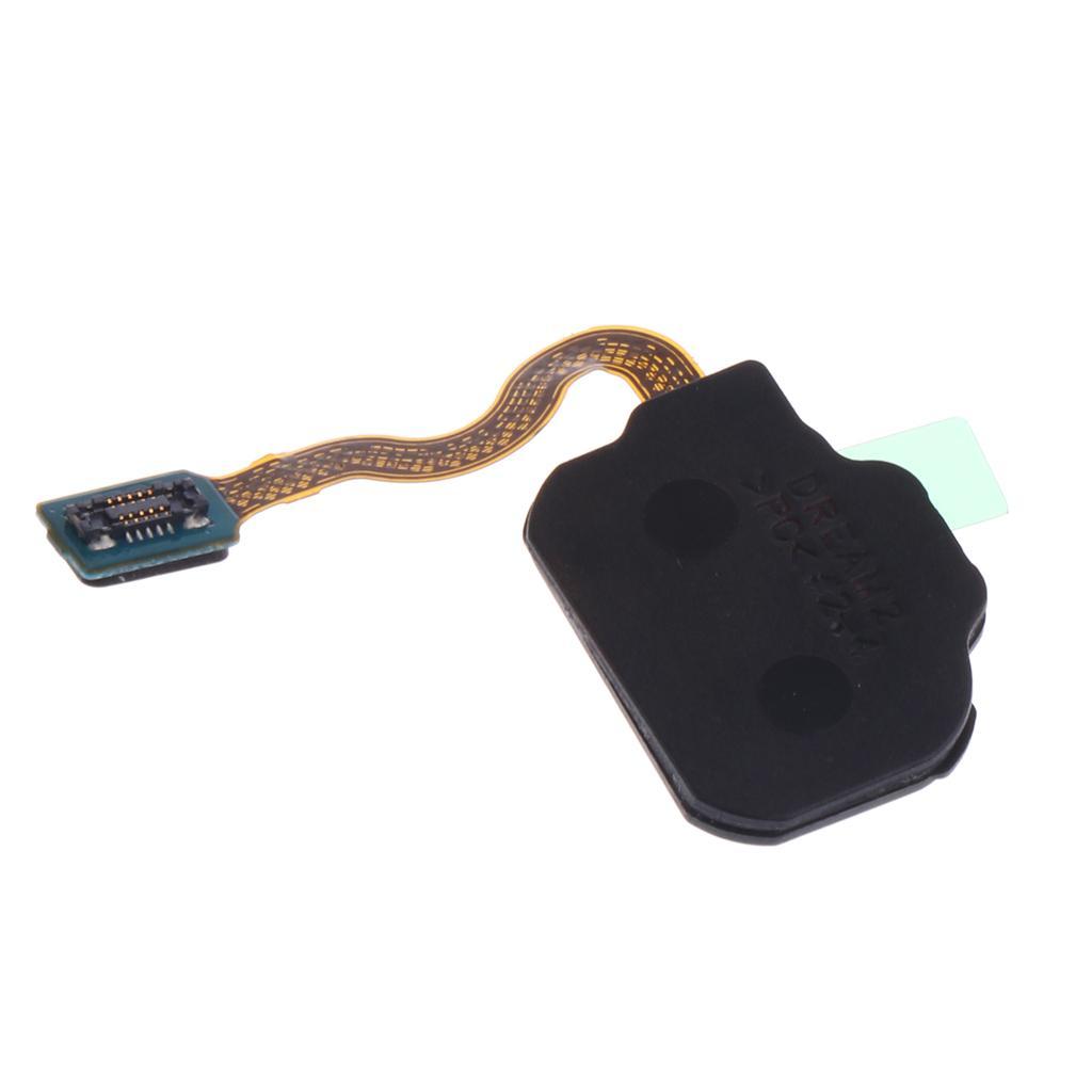 For Samsung Galaxy S8/S8+ Touch ID Sensor Home Button + Flex Cable Replacement  Purple+Gold