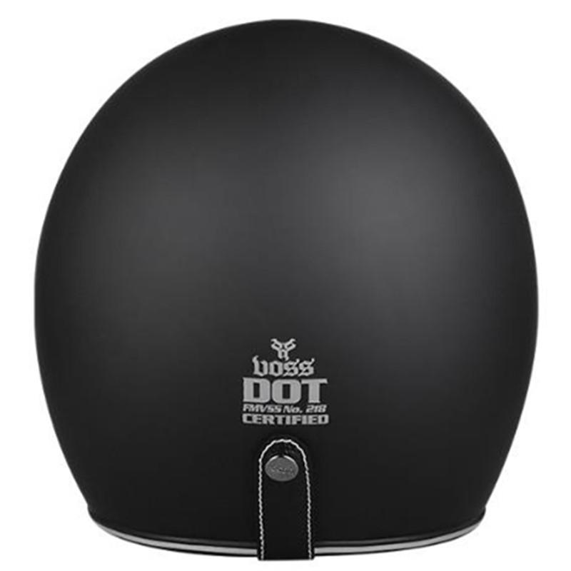 Retro Motorcycle Helmet 3/4 Open Face Dual Lens Electric Bicycle Helmet Summer Motorbike Helmet