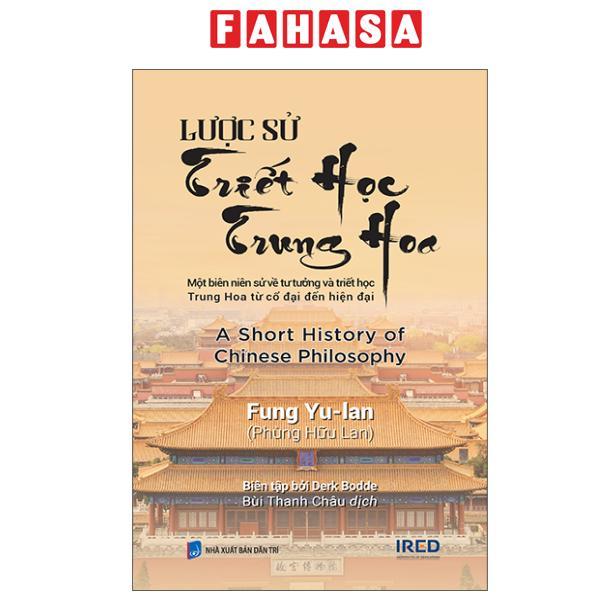 Sách - Lược Sử Triết Học Trung Hoa - A Short History Of Chinese Philosophy - Bìa Cứng