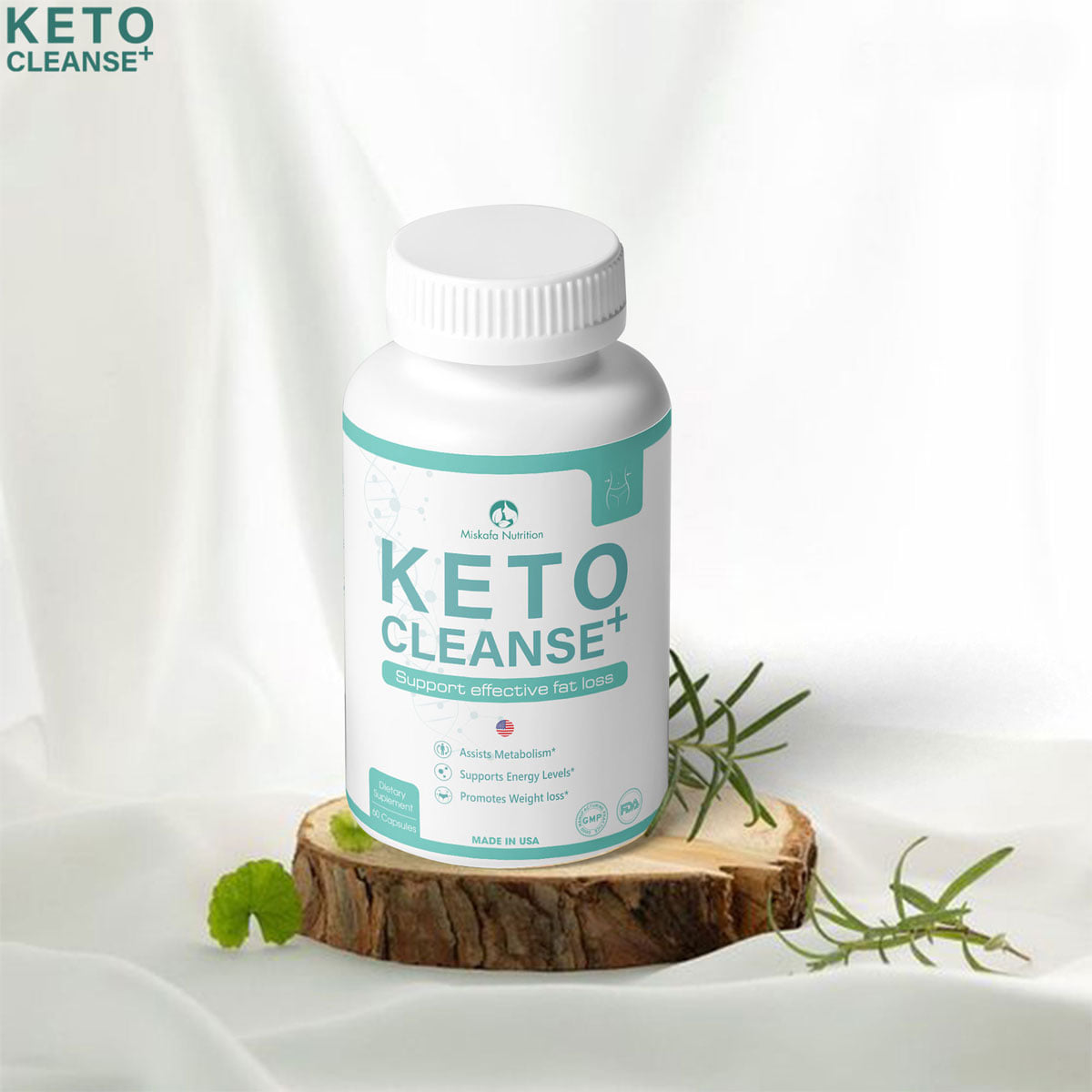 Viên uống hỗ trợ điều chỉnh cơ thể Keto Cleanse+