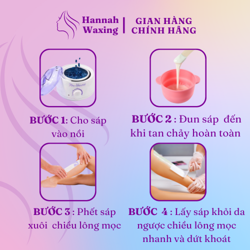 Combo Nồi Nấu Sáp Wax Lông Pro 100 + Sáp Wax Lông Cao Cấp + 5 Que Gạt Gỗ Lớn - Combo wax lông an toàn dùng cho body, tay, chân, bikini