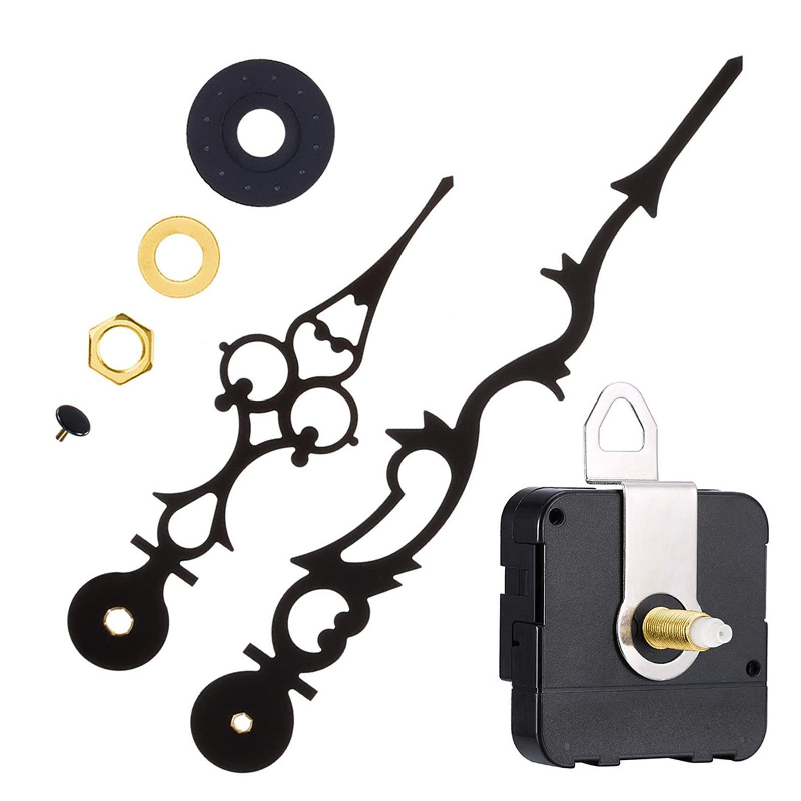 Simple DIY Wall Clock Movement Mechanism 3 Hands Repair Kit Fittings
