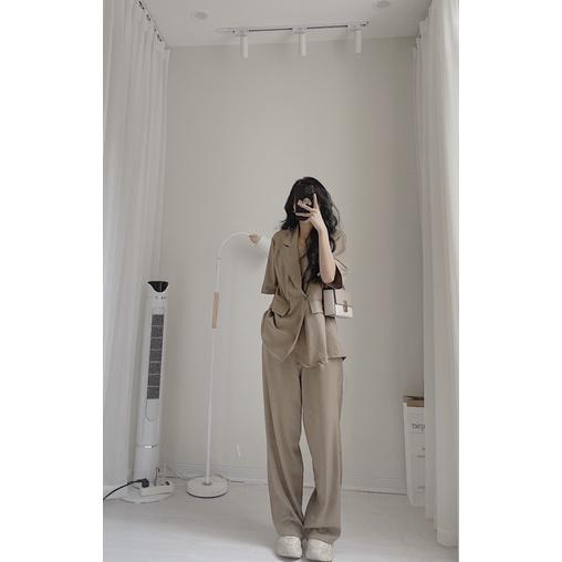 Set blazer cộc siêu hàn quốc by Samhyewear