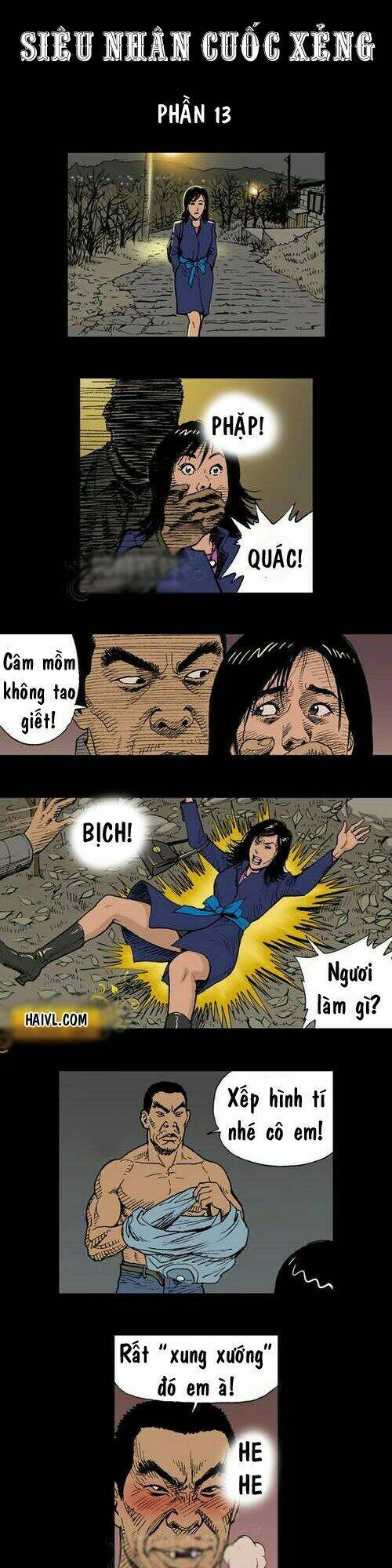 siêu nhân cuốc xẻng chapter 13 1