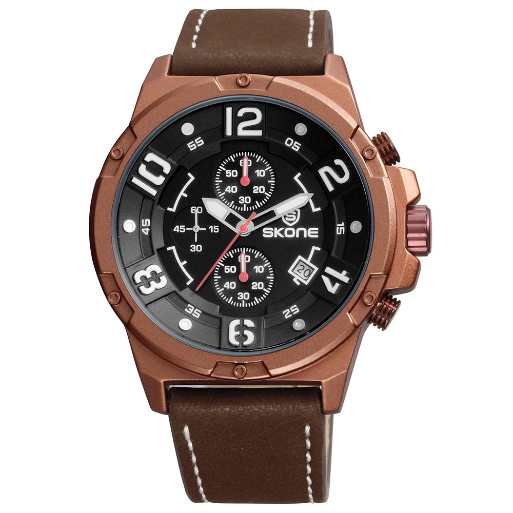 Đồng hồ SKONE Fashion Casual thạch anh chống nước 3ATM