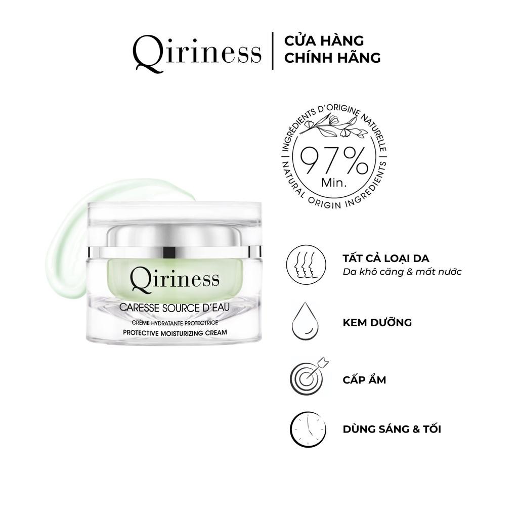 Kem dưỡng dành cho da khô và mất nước giúp bảo vệ da nguồn gốc thiên nhiên Qiriness Protecting Moisturizing Cream 50ml