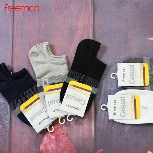 Combo 3 đôi Tất vớ ngắn dưới mắt cá, chất liệu cotton FREEMAN